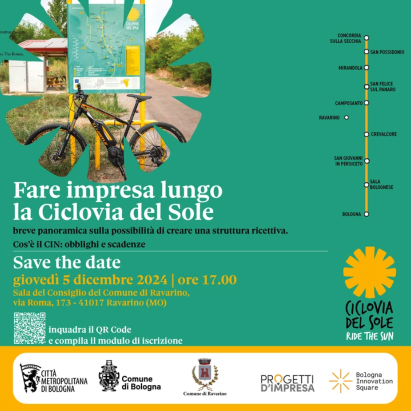 Fare impresa sulla ciclovia del Sole