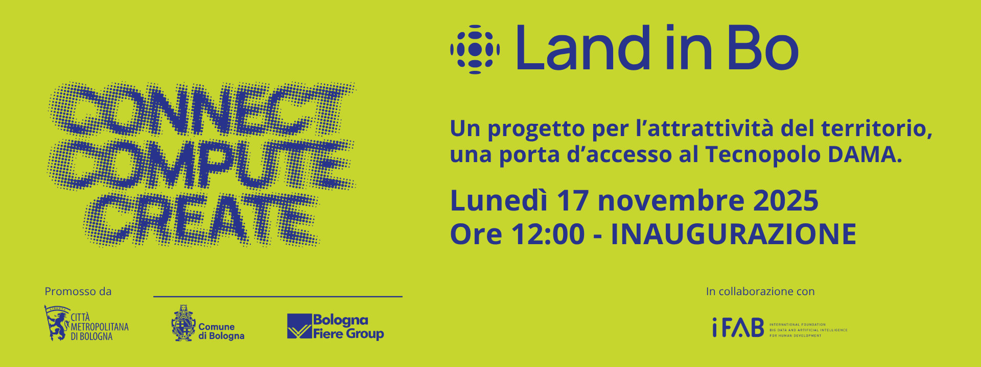 Banner Land in BO - inaugurazione