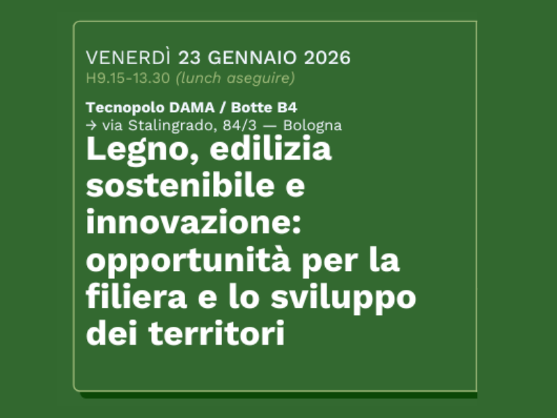 Legno ed edilizia sostenibile
