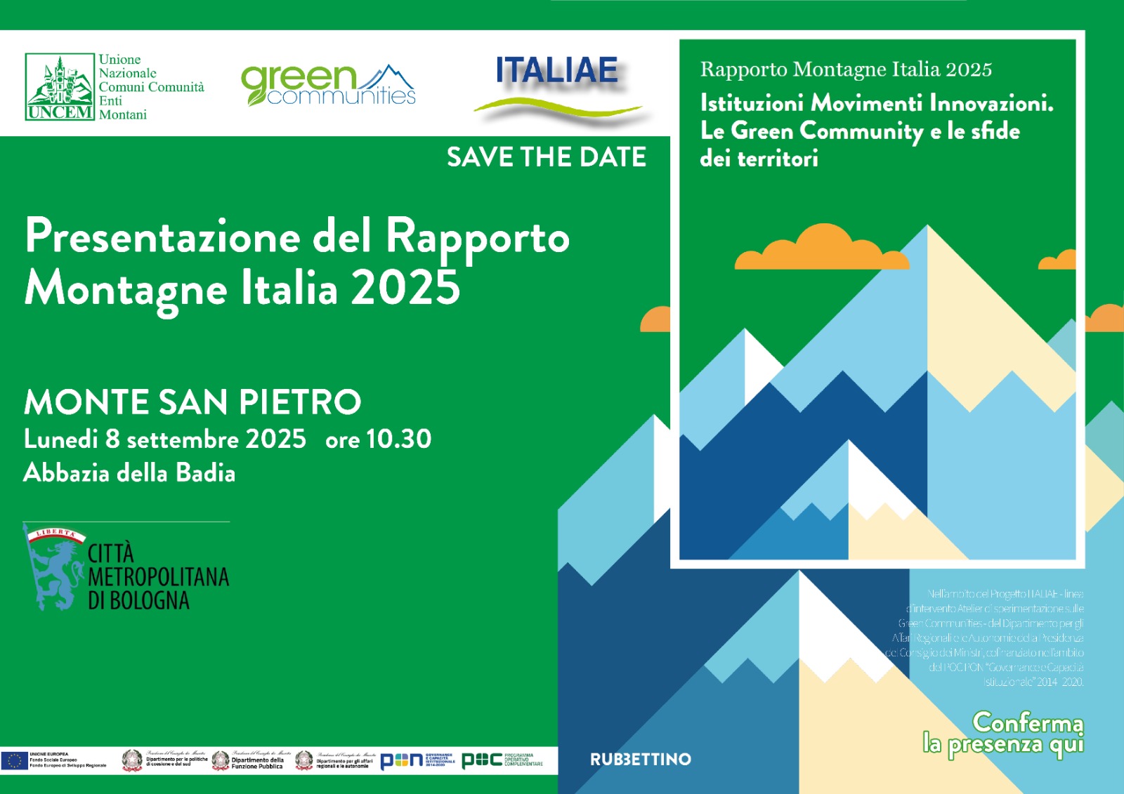 Rapporto Montagne Italia 2025