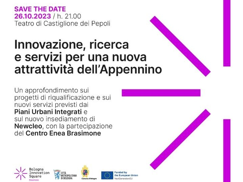 BIS Brasimone - Innovazione ricerca e servizi per una nuova attrattività dell'Appennino