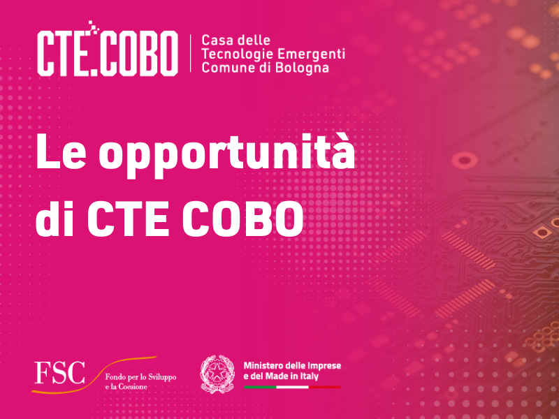 CTE COBO - Opportunità per le Industrie Creative e Culturali