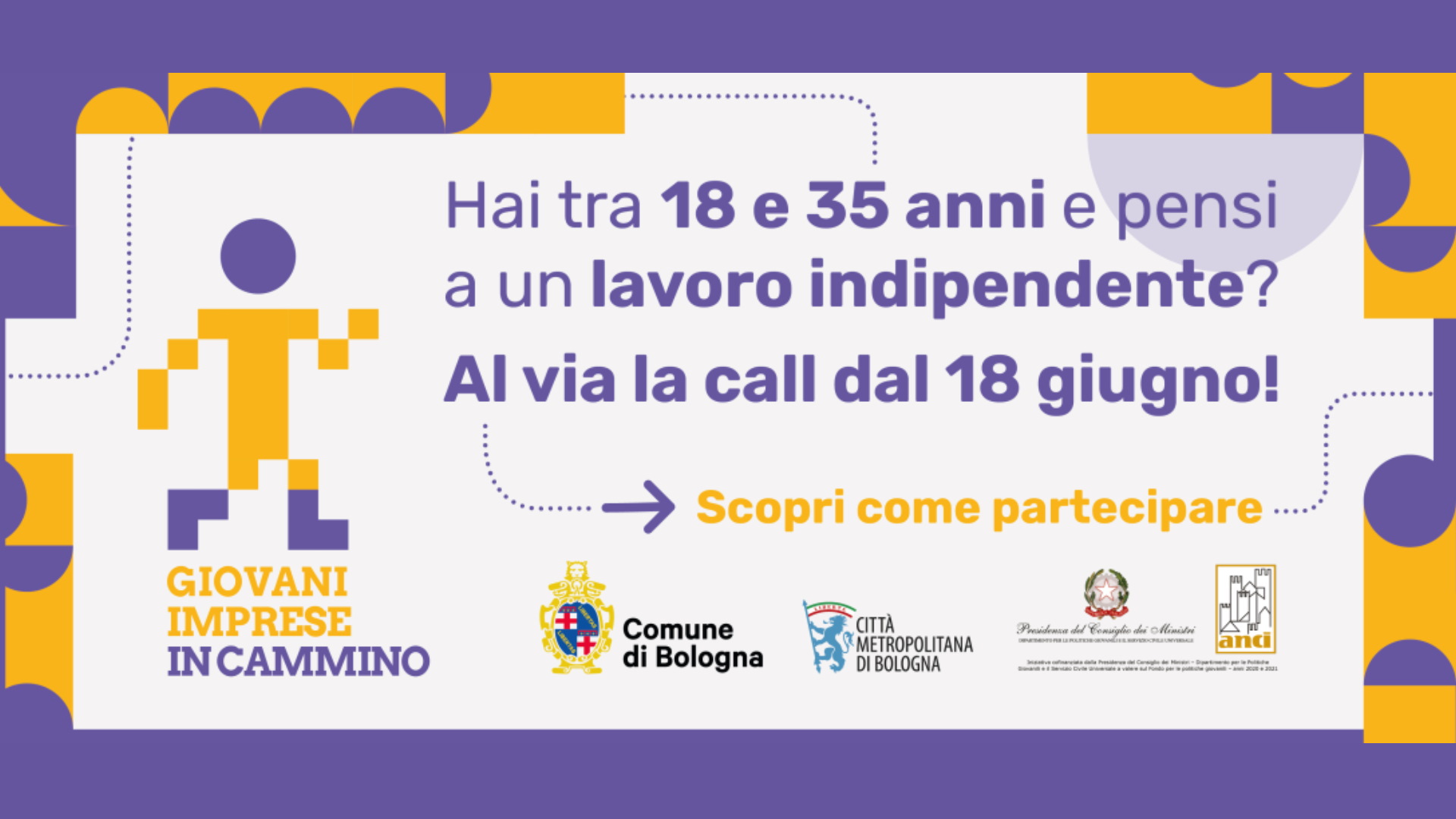 Giovani Imprese in Cammino", un bando finanziato da ANCI